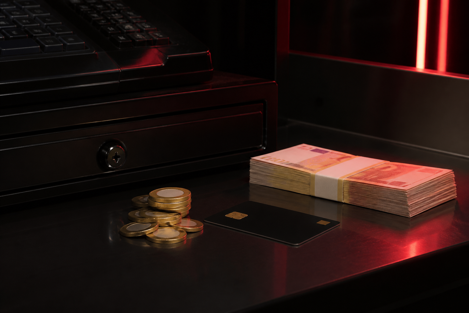 N1Bet cashier still-life