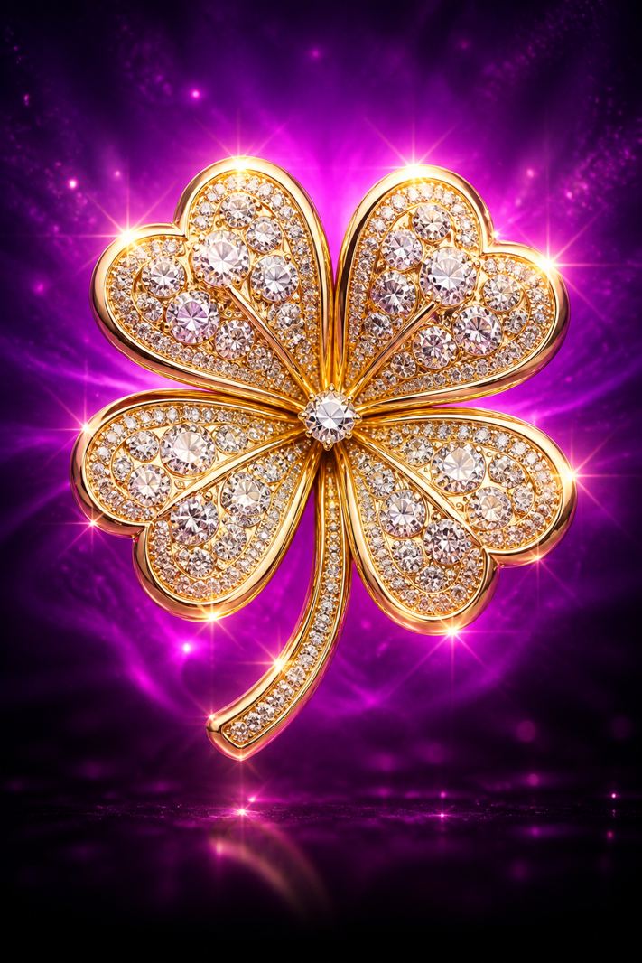 Jeweled four-leaf clover for Bonanza Trillion at N1Bet